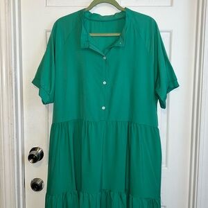 Unbranded flowy green & yelllow maxi dresses. Selling both green and yellow